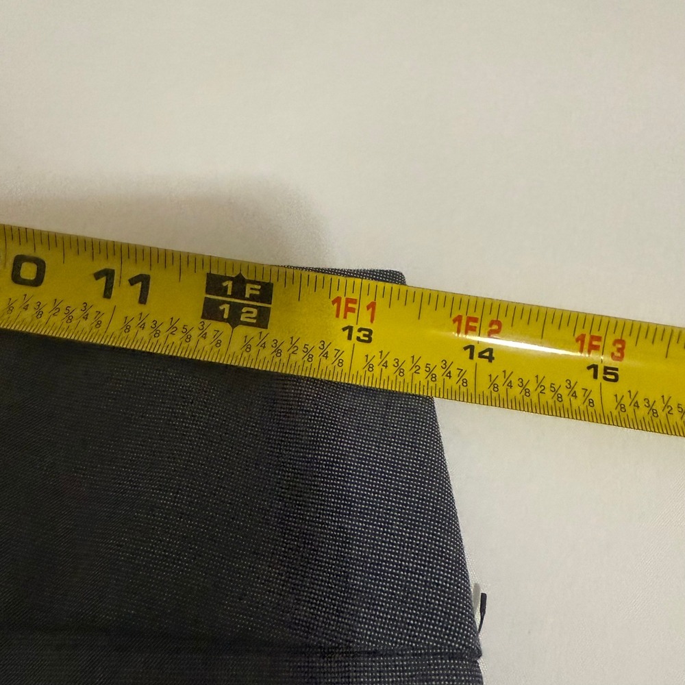 Mossimo Stretch Pencil Skirt Gray Business Casual Career Size 2 - Picture 6 of 7